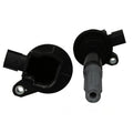 Ford Racing auto part close-up