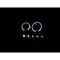 ANZO headlights detail