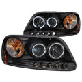 ANZO headlights detail