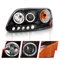 ANZO headlights detail