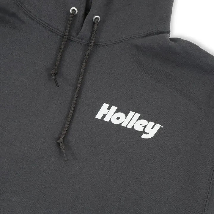 HOLLEY HOLLEY HOODED SWEATSHIRT - CHARCOAL GRAY