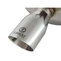 aFe axle-back exhaust close-up