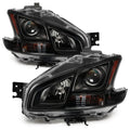 SPYDER black headlights