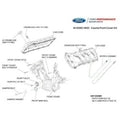 Ford Racing auto part installed view