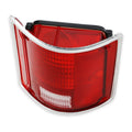 73-91 C10 RR LAMP LENS/HSING RH W/