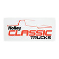 HOLLEY CLASSIC TRUCK DECAL; 2.2 IN.