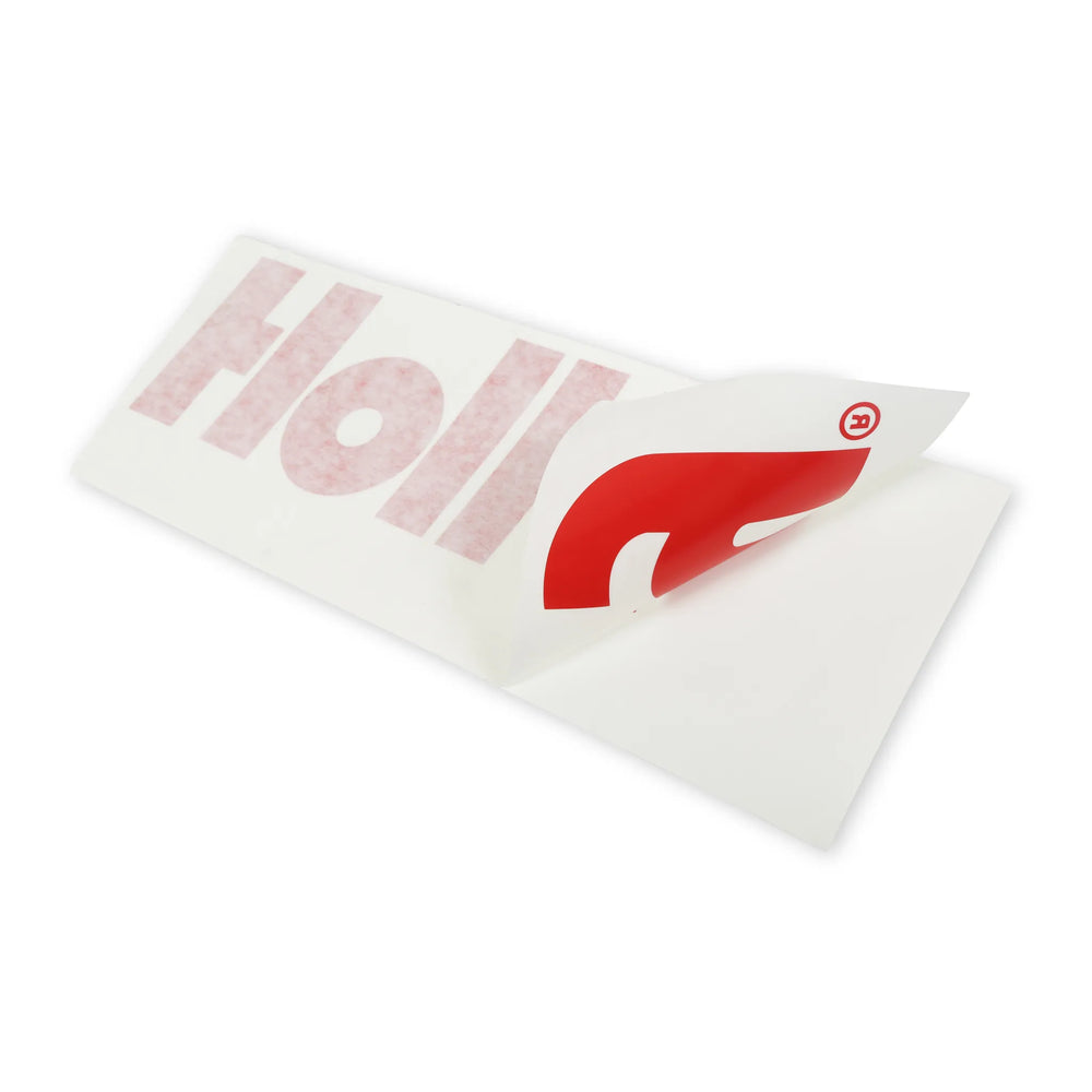 LTS HOLLEY WINDSHIELD DIECUT DECAL RED