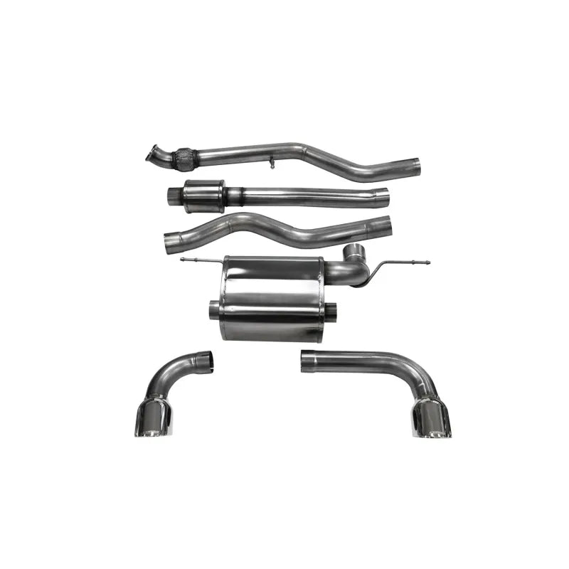 CORSA Performance polished cat-back exhaust