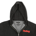 LTS HOLLEY FULL-ZIP HOODIE -CHARCOAL HE