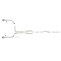 aFe cat-back exhaust installed view