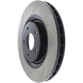 Stoptech auto part close-up