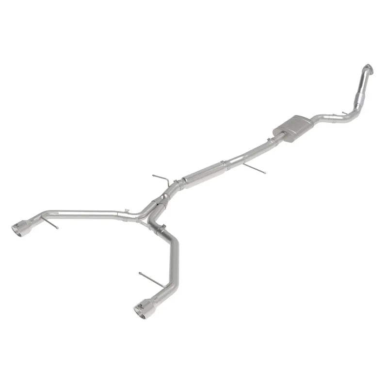 aFe polished cat-back exhaust