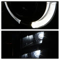 SPYDER headlights installed view