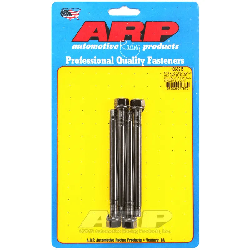 ARP black spacers