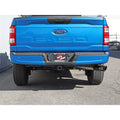 aFe cat-back exhaust installed view