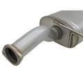 aFe cat-back exhaust detail