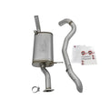 aFe cat-back exhaust close-up