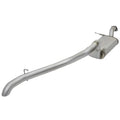 aFe cat-back exhaust detail