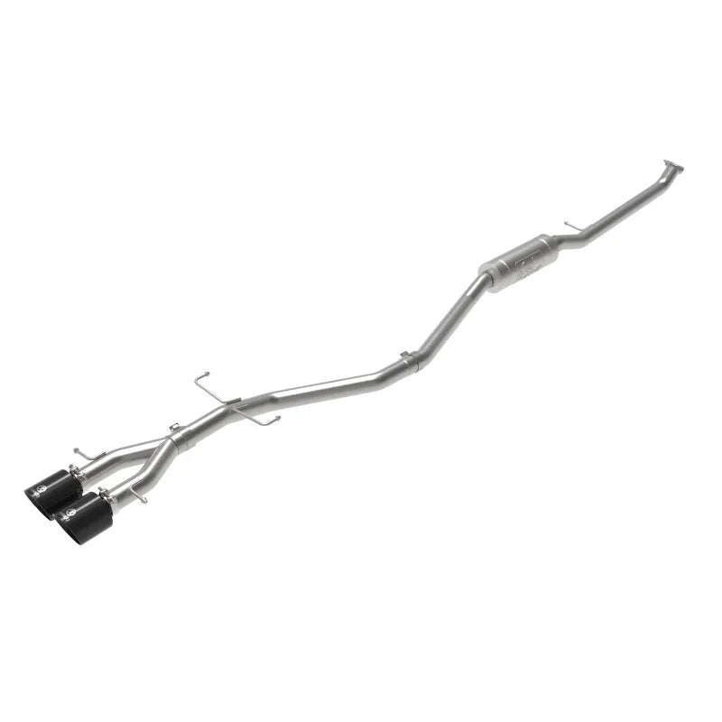 aFe black cat-back exhaust