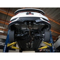 aFe cat-back exhaust installed view