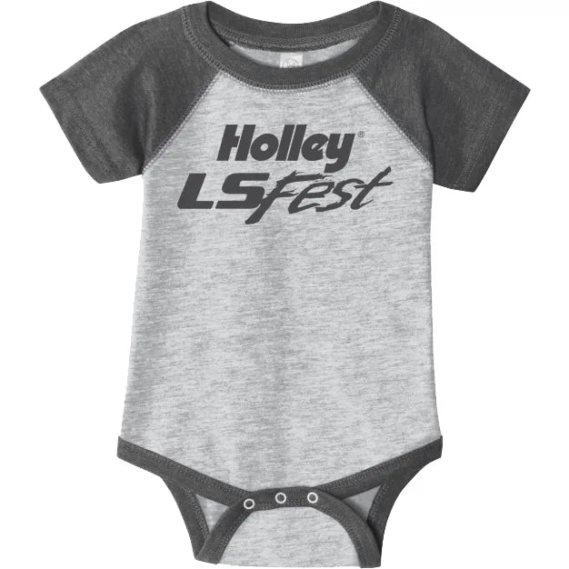 LS FEST BODYSUIT - HEATHER/SMOKE