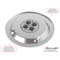 HOLLEY SNIPER EFI AIR CLNR 14X4 CHROME