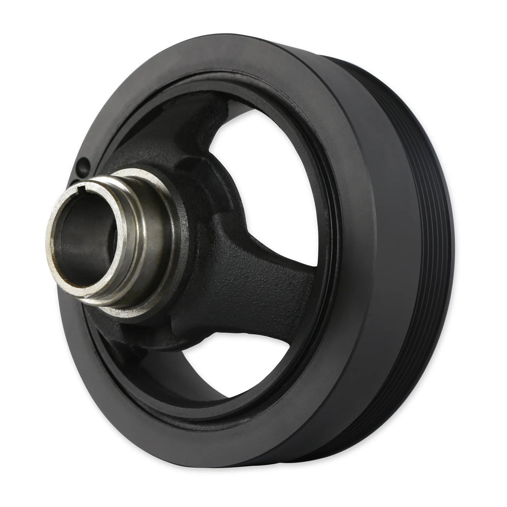 GM GENV LT REPLACEMENT DAMPER/HUB ASSEMBLY CAST IRON BLACK PAINTED