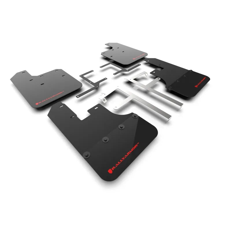 Rally Armor black auto part