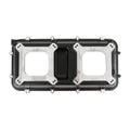 PLENUM TOP, 2 X 4150 FLNGE-FLAT BLACK
