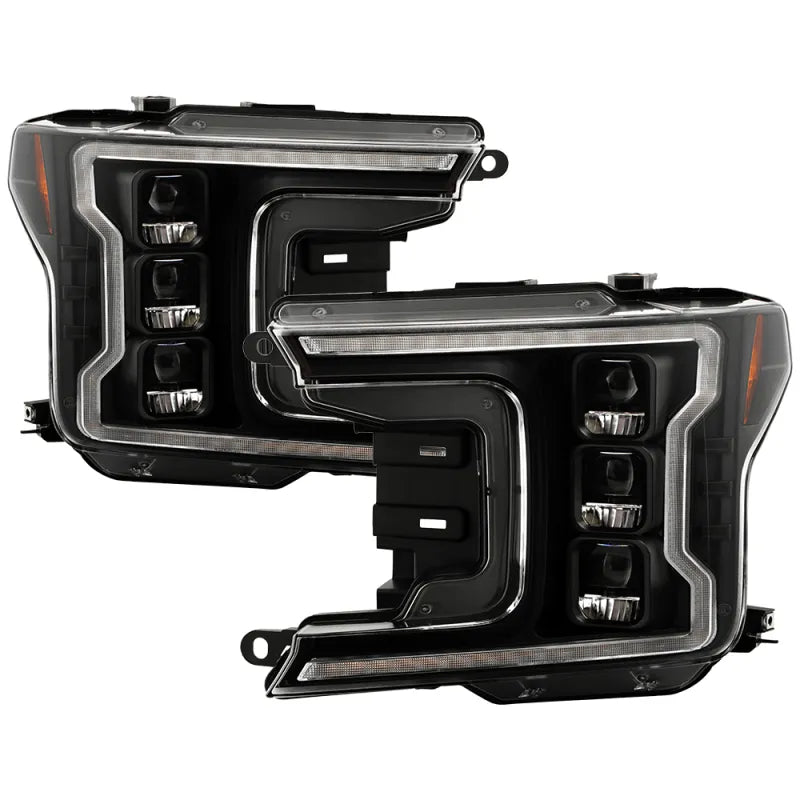 SPYDER black headlights