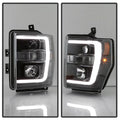 SPYDER headlights close-up