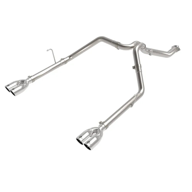 aFe polished cat-back exhaust