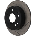 Stoptech auto part close-up