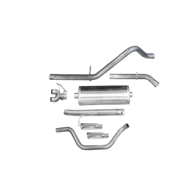 CORSA Performance silver cat-back exhaust