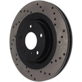 Stoptech auto part installed view