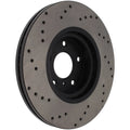Stoptech auto part close-up