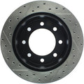 Stoptech auto part installed view