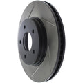 Stoptech auto part installed view