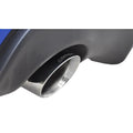 CORSA Performance cat-back exhaust close-up