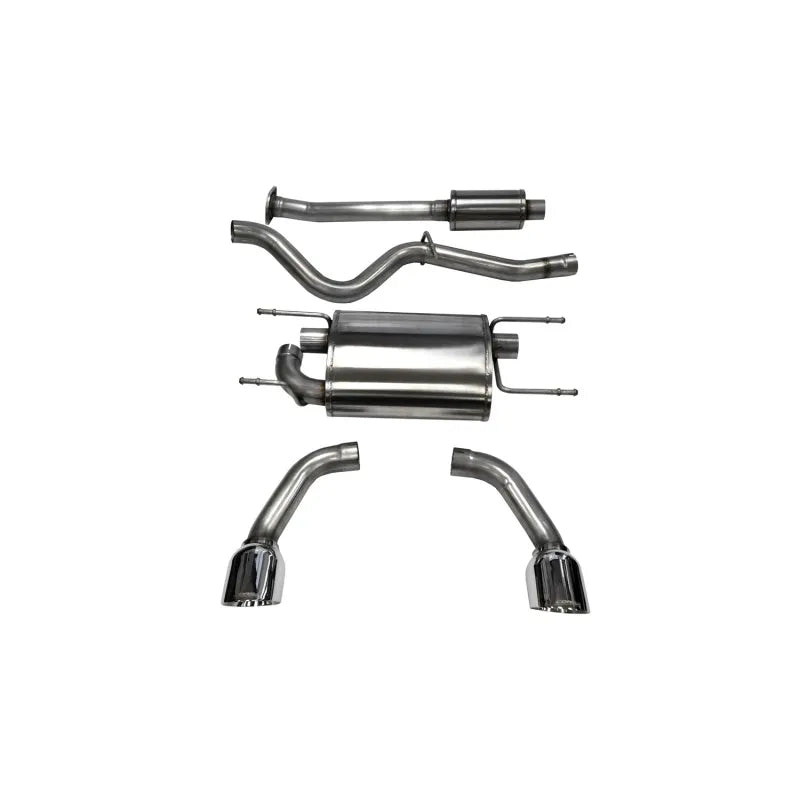 CORSA Performance polished cat-back exhaust