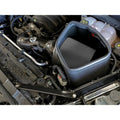 aFe cold air intake installed view
