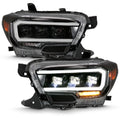 ANZO headlights installed view