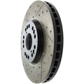 Stoptech auto part installed view