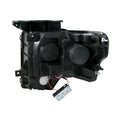 ANZO headlights installed view