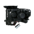 ANZO headlights close-up