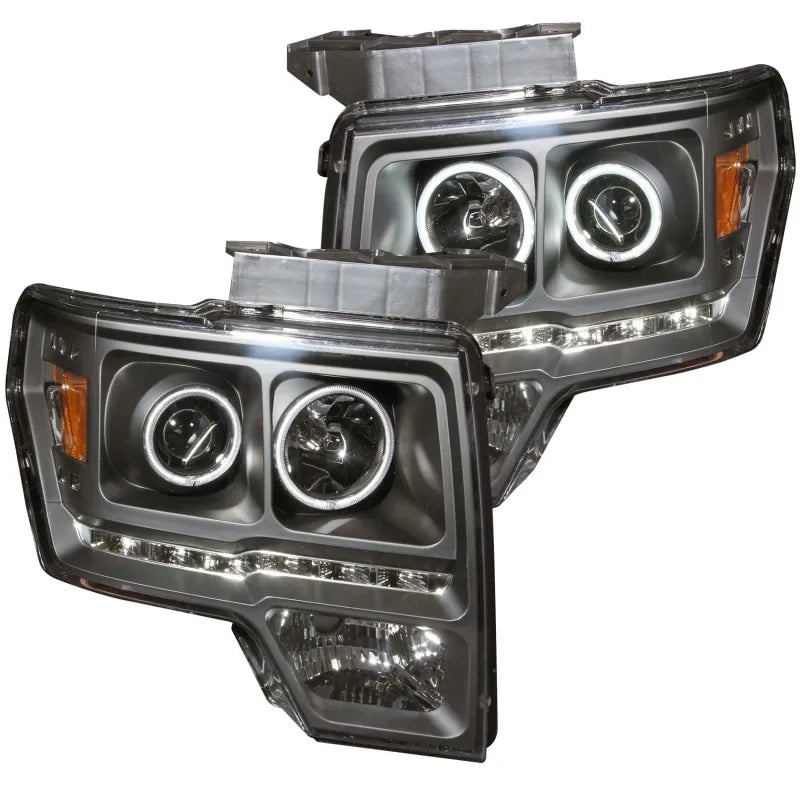 ANZO black headlights