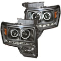 ANZO black headlights