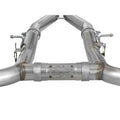 aFe cat-back exhaust detail