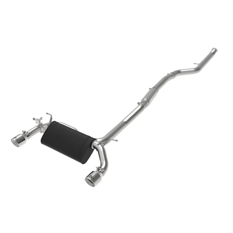 aFe polished cat-back exhaust