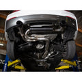 aFe cat-back exhaust installed view